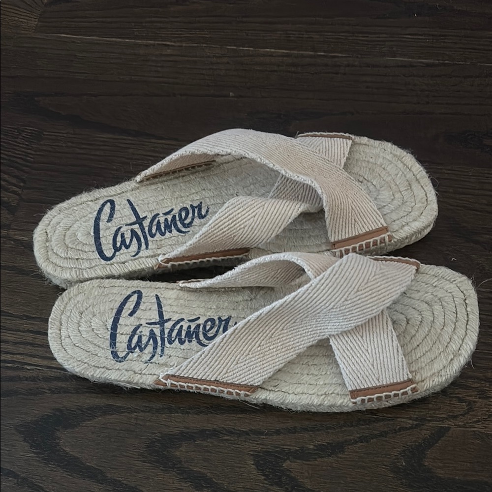 Castañer - Kristian Cotton Sandals - Neutrals